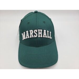 University of Marshall Thundering Herd Synergism Adjustable Hat Cap NCAA Green